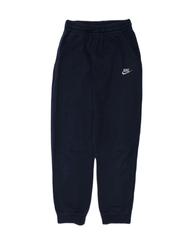 CHAMPION Girls Tracksuit Trousers Joggers 13-14 Years XL Navy Blue Cotton | Vintage Champion | Thrift | Second-Hand Champion | Used Clothing | Messina Hembry 