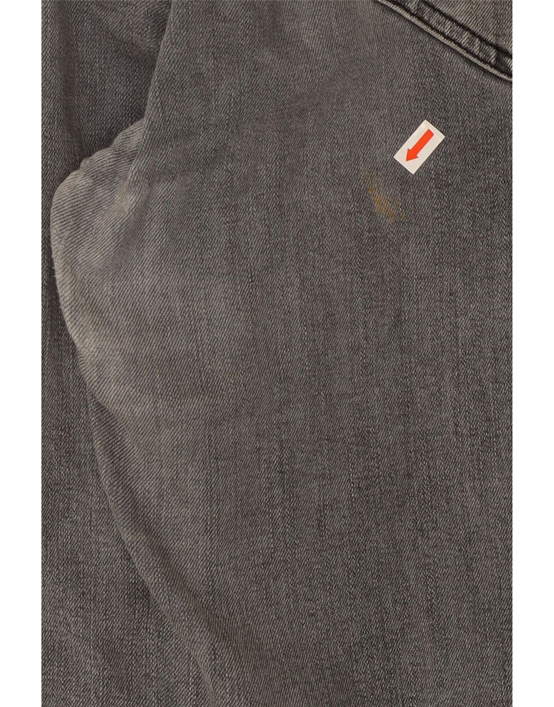 Levi's Mens Straight Jeans W34 L32 Grey Cotton