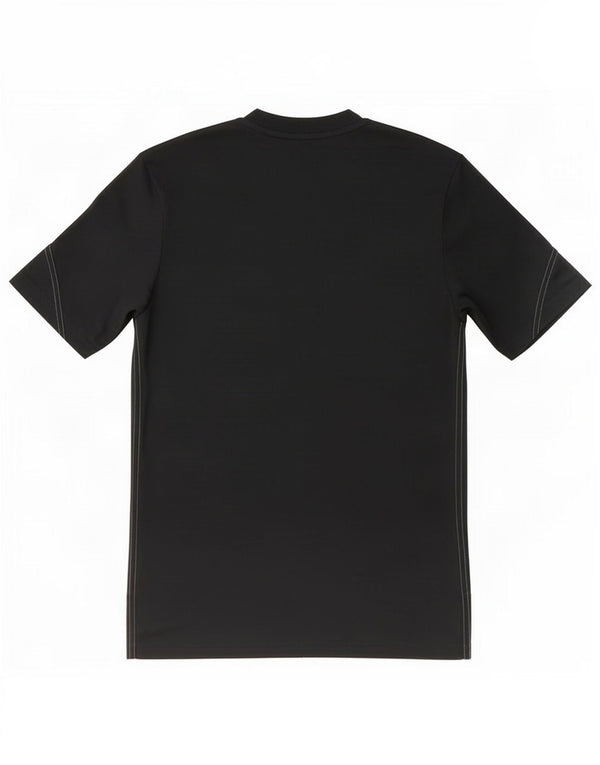 Adidas Mens Slim Fit T-Shirt Top XS Black Polyester