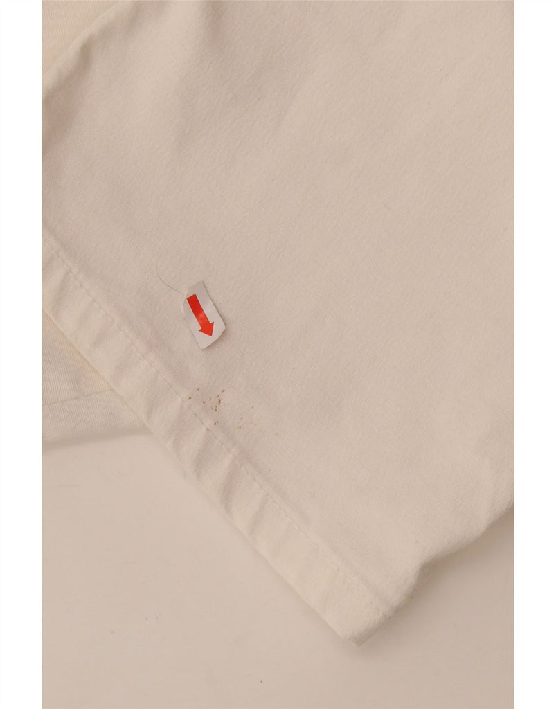LEE Womens High Waist Casual Trousers W26 L33 White Cotton Vintage Lee and Second-Hand Lee from Messina Hembry 
