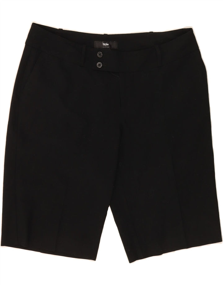 MOSSIMO Womens Chino Shorts US 8 Medium W34 Black Polyester Vintage Mossimo and Second-Hand Mossimo from Messina Hembry 
