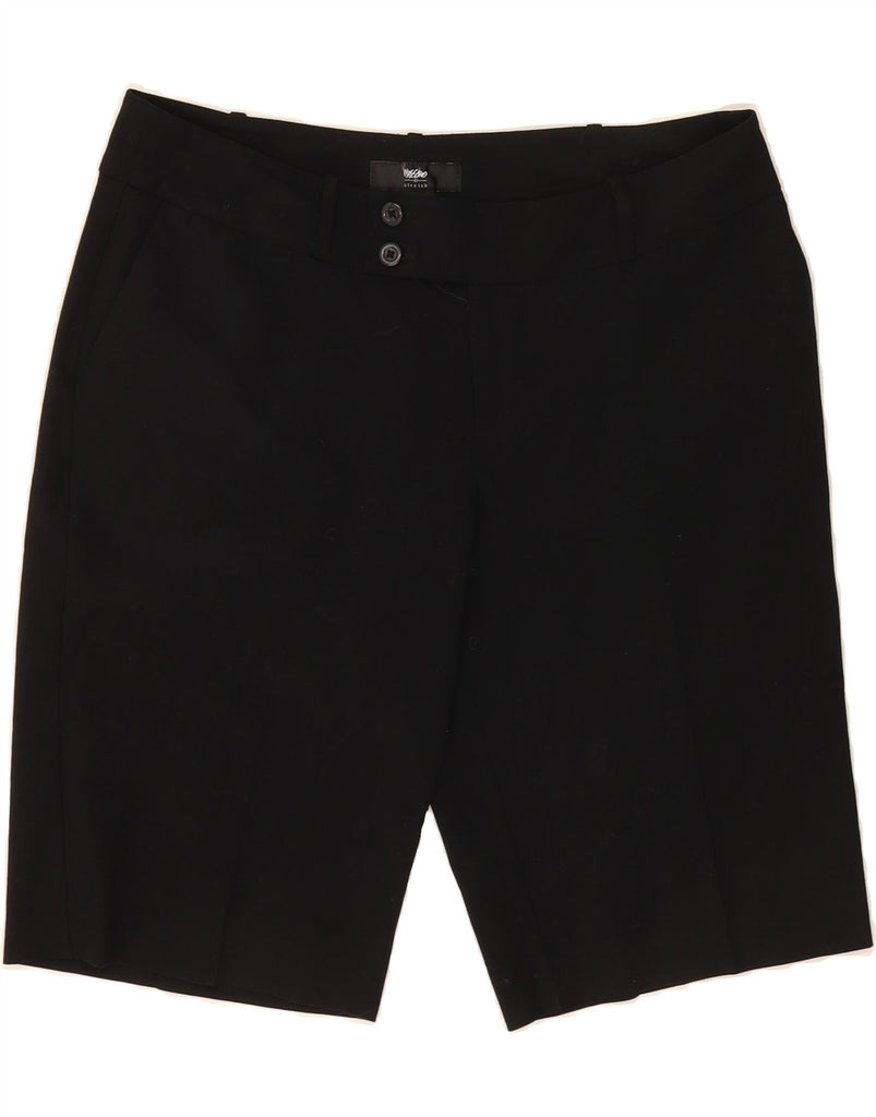 MOSSIMO Womens Chino Shorts US 8 Medium W34 Black Polyester Vintage Mossimo and Second-Hand Mossimo from Messina Hembry 