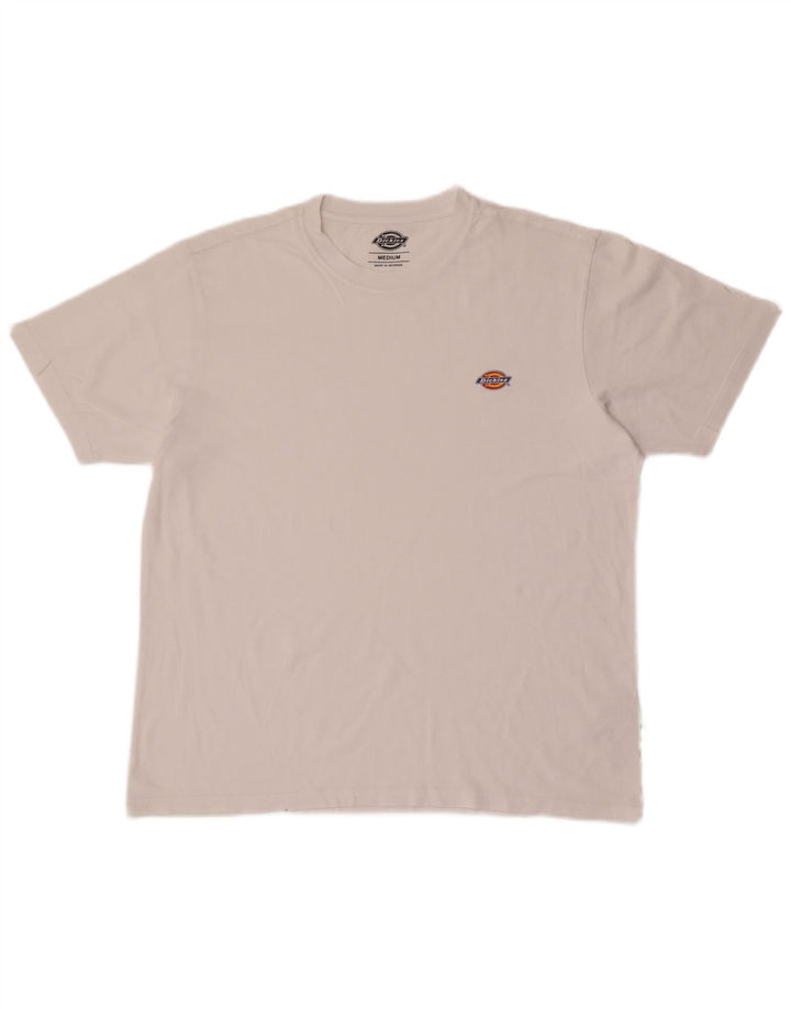 DICKIES Mens T-Shirt Top Medium White
