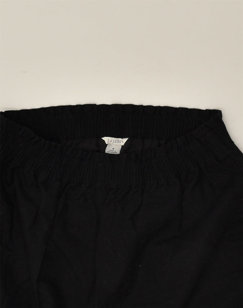 J. CREW Womens A-Line Skirt US 4 Small W32  Black | Vintage J. Crew | Thrift | Second-Hand J. Crew | Used Clothing | Messina Hembry 