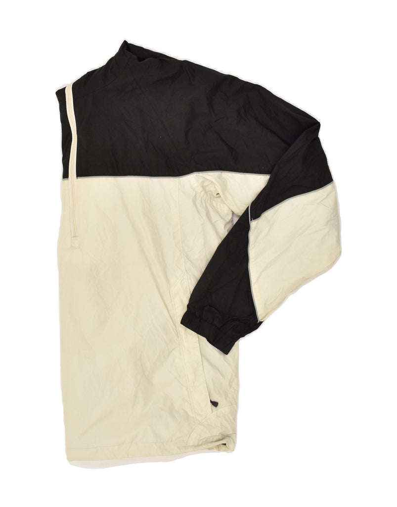 COLUMBIA Mens Hooded Rain Jacket UK 38 Medium Black Colourblock Nylon | Vintage Columbia | Thrift | Second-Hand Columbia | Used Clothing | Messina Hembry 