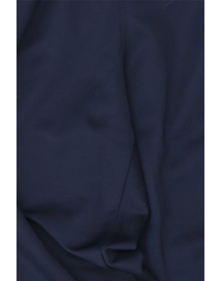 Asics Mens Tracksuit Trousers Joggers XL  Navy Blue Polyester