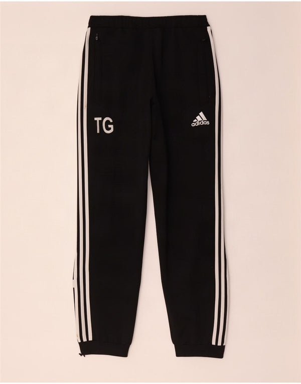Adidas Mens Graphic Tracksuit Trousers Joggers Medium Black Colourblock