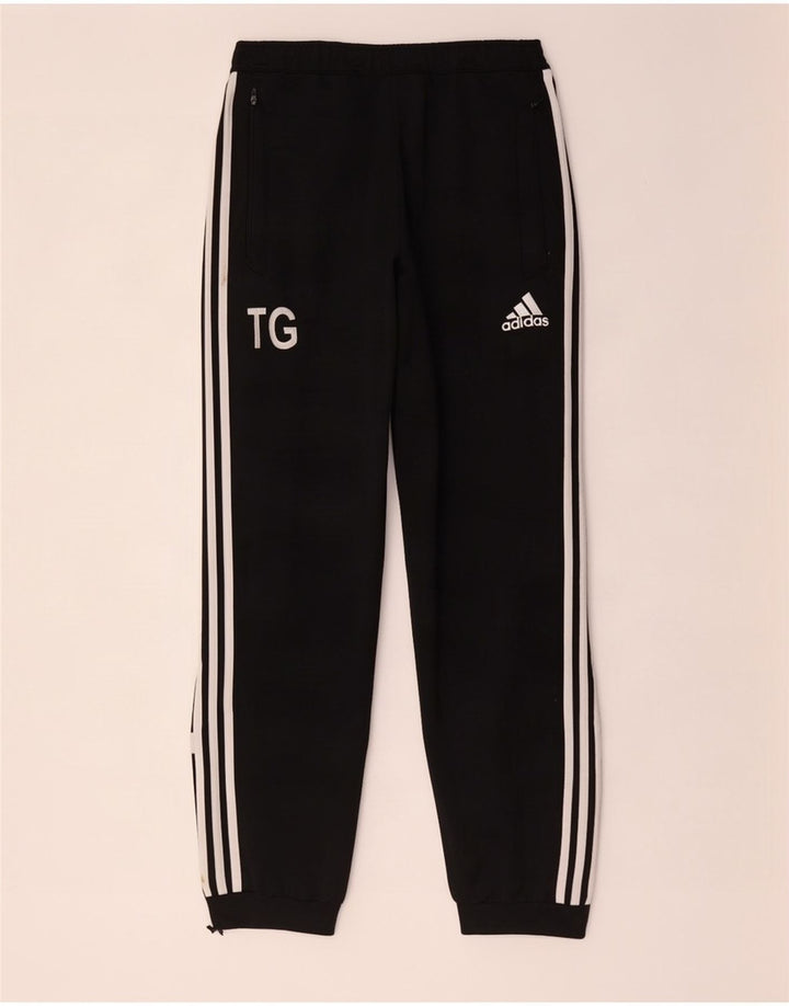 Adidas Mens Graphic Tracksuit Trousers Joggers Medium Black Colourblock
