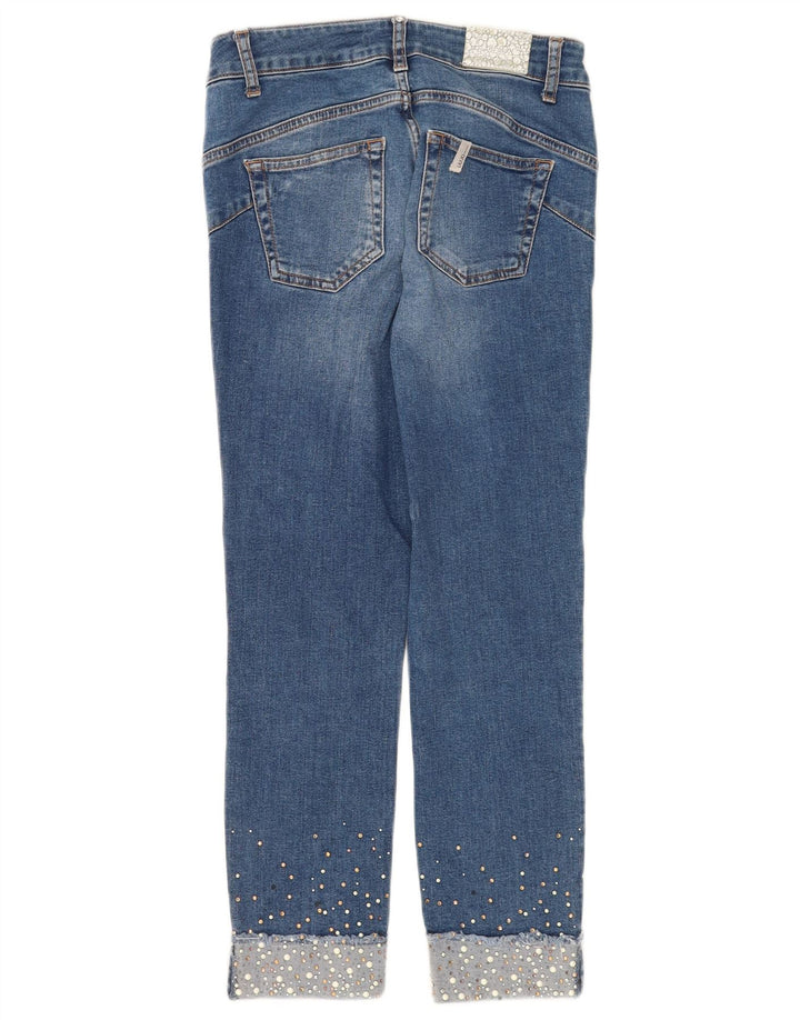 Liu Jo Womens Cropped Jeans W28 L25 Blue