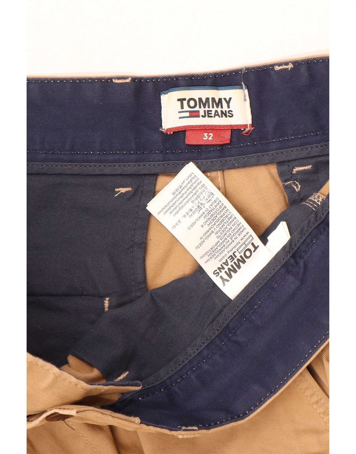 Tommy Hilfiger Mens Chino Shorts Medium W32 Brown Cotton