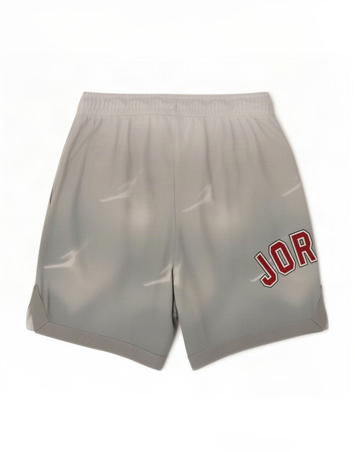 Jordan Boys Graphic Sport Shorts 10-11 Years Medium Grey Polyester