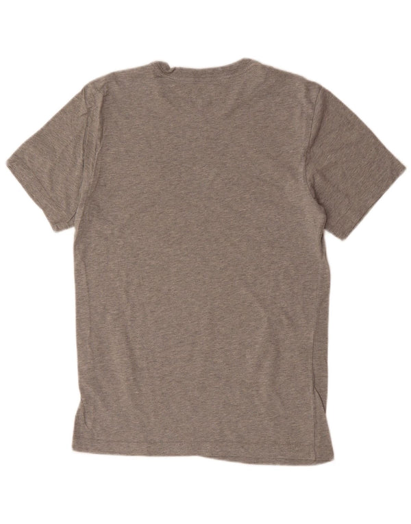 NIKE Mens T-Shirt Top Small Grey Cotton