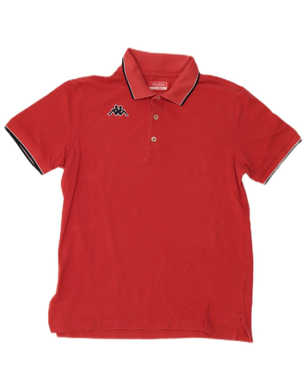 Kappa Mens Polo Shirt Medium Red