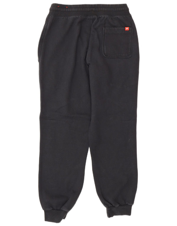 Nike Mens Tracksuit Trousers Joggers Small  Black Cotton