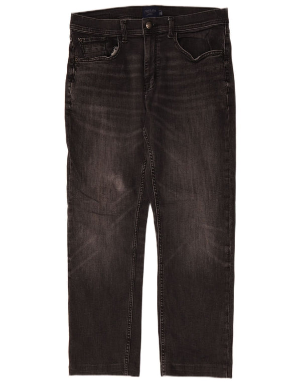 Joules Mens Straight Jeans W32 L27 Grey Cotton