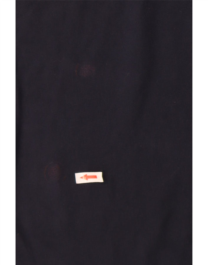 Jack & Jones Mens Graphic Sweatshirt Jumper Large Navy Blue Cotton
