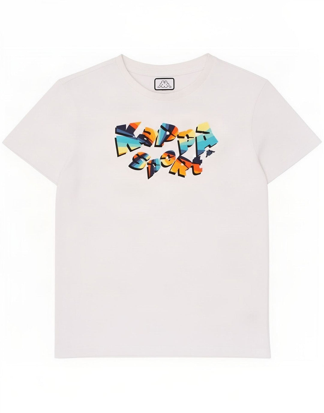 Kappa Boys Graphic T-Shirt Top 11-12 Years White