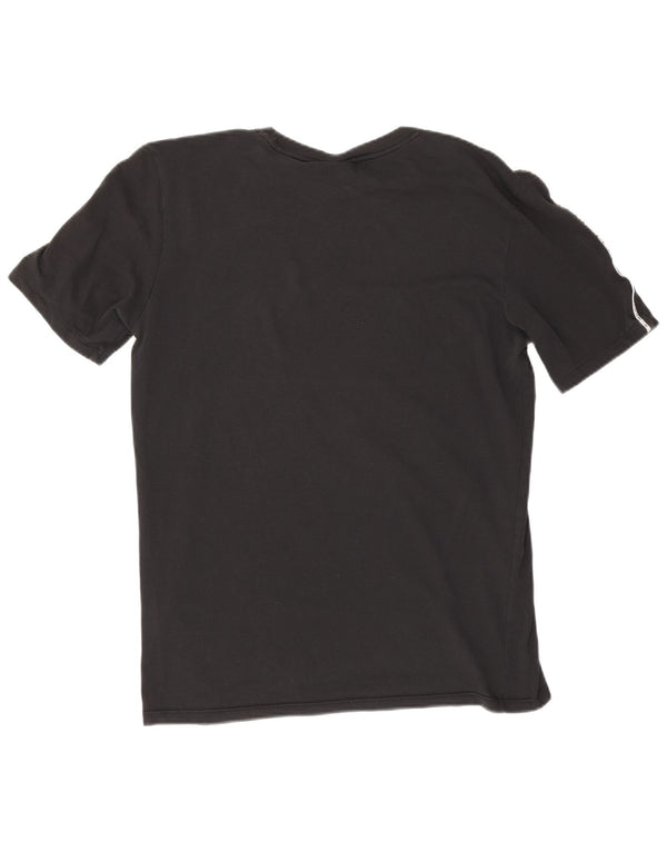 Nike Mens Standard Fit T-Shirt Top Medium Black Cotton