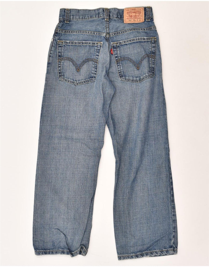 LEVI'S Boys 569 Loose Fit Straight Jeans 9-10 Years W25 L25 Blue Cotton | Vintage Levi's | Thrift | Second-Hand Levi's | Used Clothing | Messina Hembry 