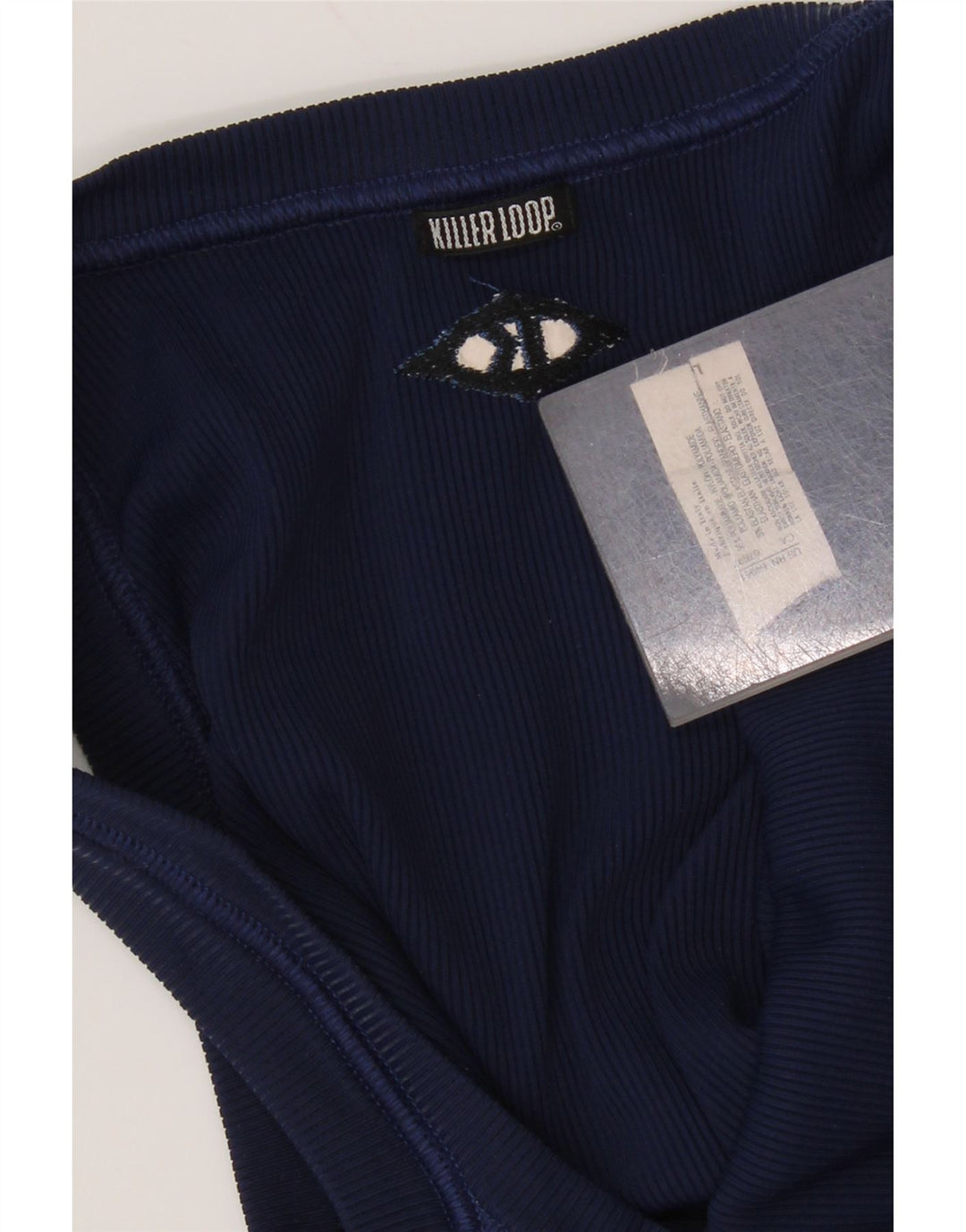 Killer Loop Womens Vest Top UK 8 Small Navy Blue Polyamide