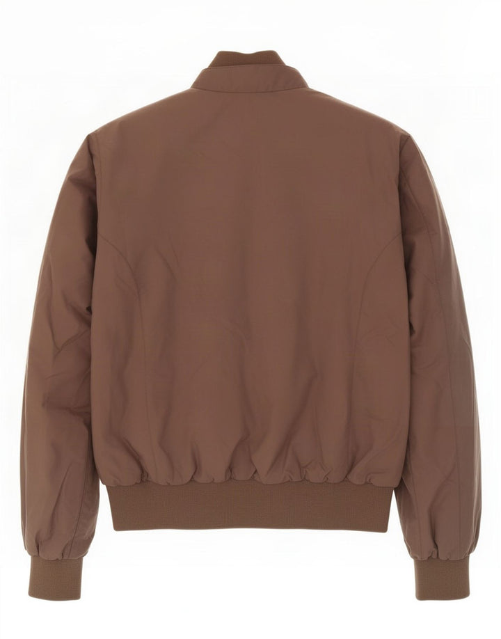 North Sails Mens Bomber Jacket UK 42 XL Brown Polyamide