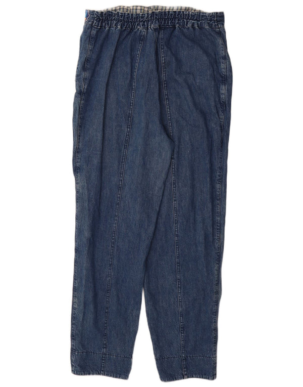 VINTAGE Womens Tapered Jeans Large W34 L30 Blue