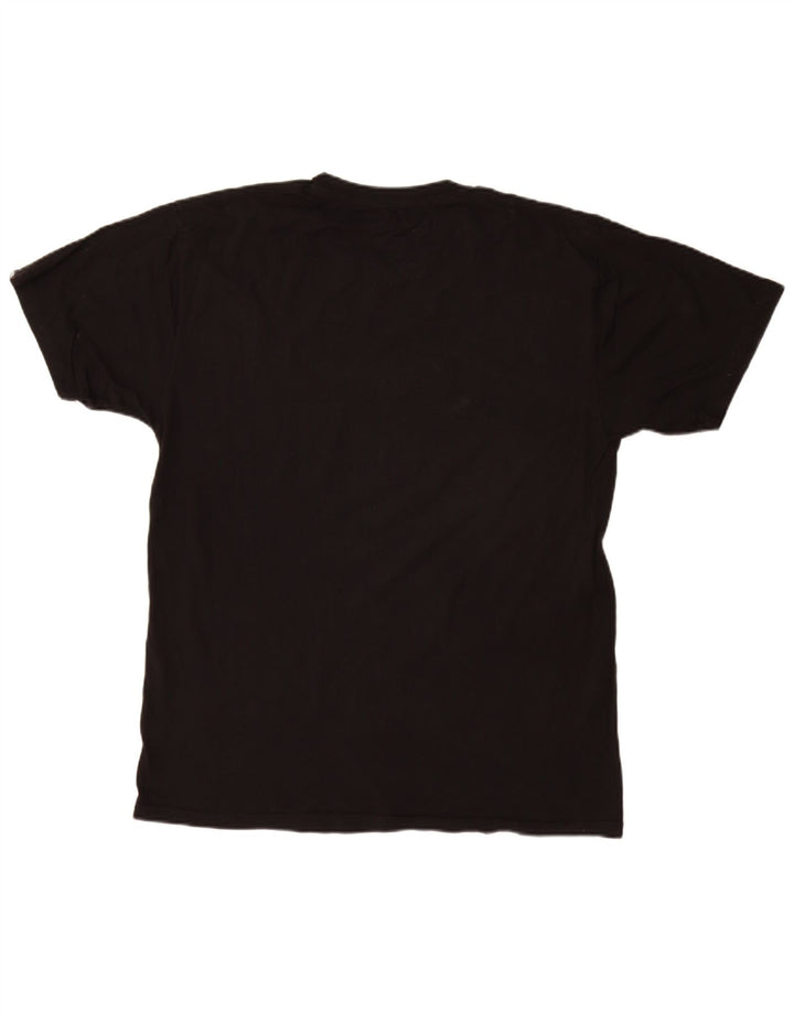 Vans Mens Classic Fit T-Shirt Top Large Black Cotton