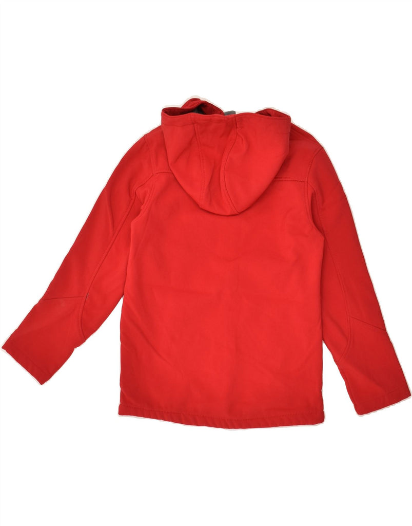 MOUNTAIN WAREHOUSE Boys Hooded Tracksuit Top Jacket 9-10 Years Red | Vintage Mountain Warehouse | Thrift | Second-Hand Mountain Warehouse | Used Clothing | Messina Hembry 