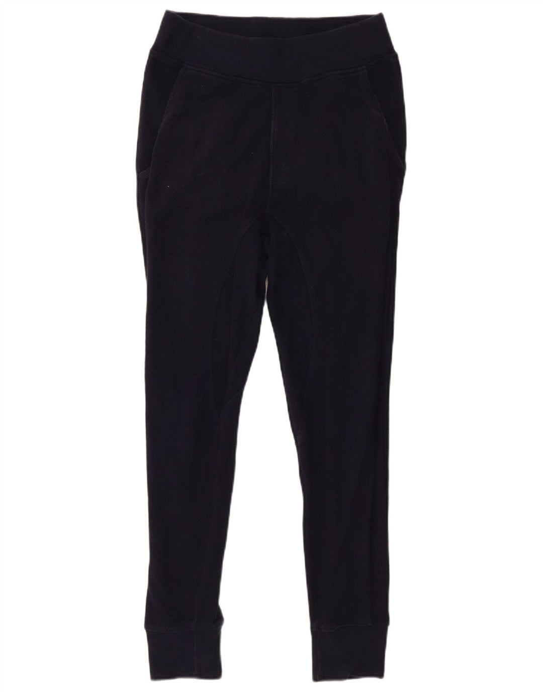 Zara Mens Tracksuit Trousers Joggers Small  Navy Blue Cotton