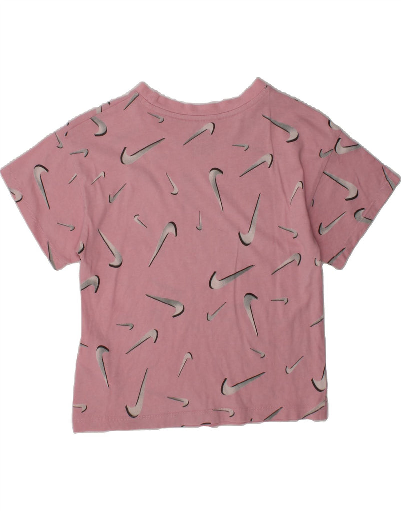 NIKE Girls Graphic T-Shirt Top 4-5 Years Pink Cotton | Vintage Nike | Thrift | Second-Hand Nike | Used Clothing | Messina Hembry 