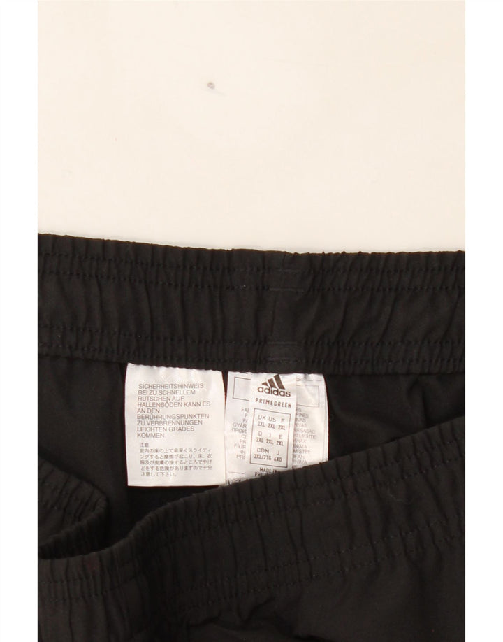 ADIDAS Mens Aeroready Tracksuit Trousers 2XL  Black Polyester Vintage Adidas and Second-Hand Adidas from Messina Hembry 