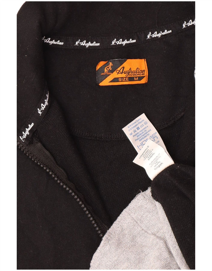 AUSTRALIAN L'ALPINA Womens Tracksuit Top Jacket UK 14 Medium Black