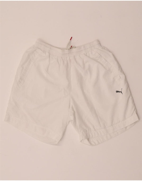 Puma Mens Sport Shorts Medium  White
