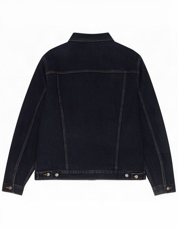 Jep's Mens Denim Jacket UK 42 XL Navy Blue Cotton