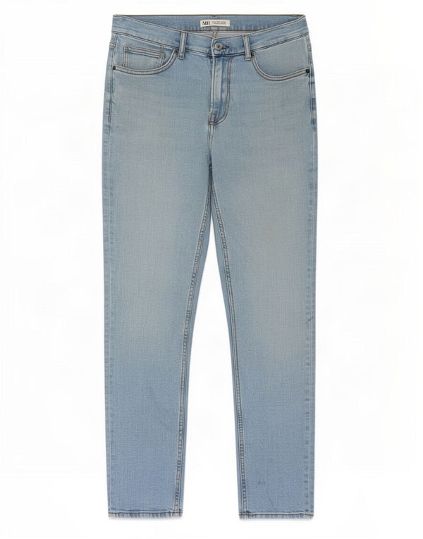 Zara Mens Slim Jeans EU 42 Large W32 L30 Blue