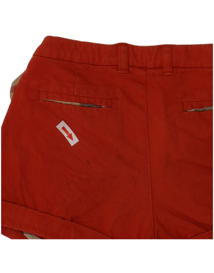 Burberry Girls Chino Shorts 5-6 Years W22 Red Cotton Classic