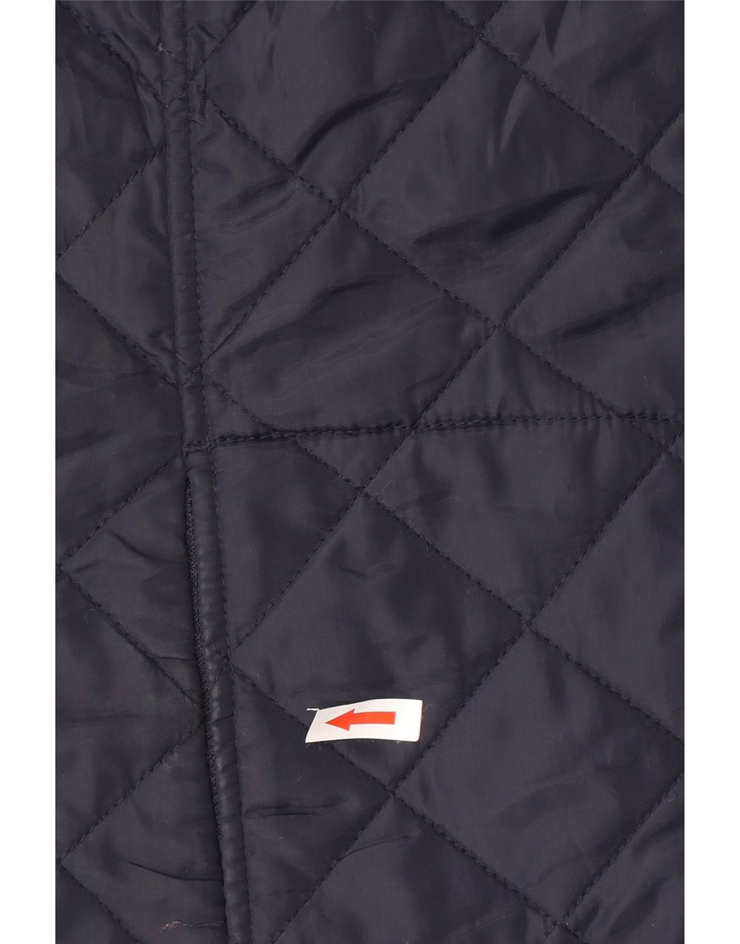 Joules Womens Quilted Jacket UK 18 XL Navy Blue Polyester