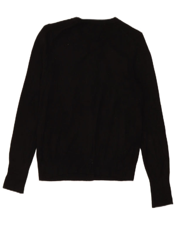 Zara Womens Cardigan Sweater UK 10 Small Black
