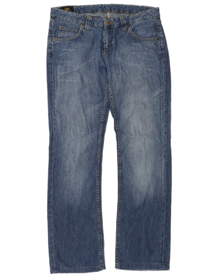 Lee Womens Jinx Bootcut Jeans W30 L30 Blue Cotton