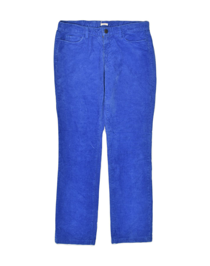 J. CREW Womens Matchsticks Slim Corduroy Trousers W30 L32 Blue Cotton | Vintage J. Crew | Thrift | Second-Hand J. Crew | Used Clothing | Messina Hembry 