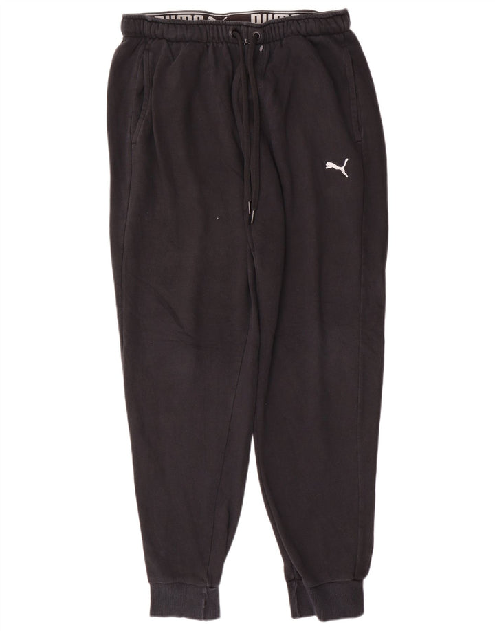 PUMA Mens Tracksuit Trousers Joggers Large  Black