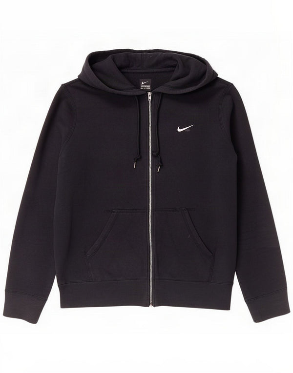 Nike Mens Zip Hoodie Sweater XL Navy Blue Cotton