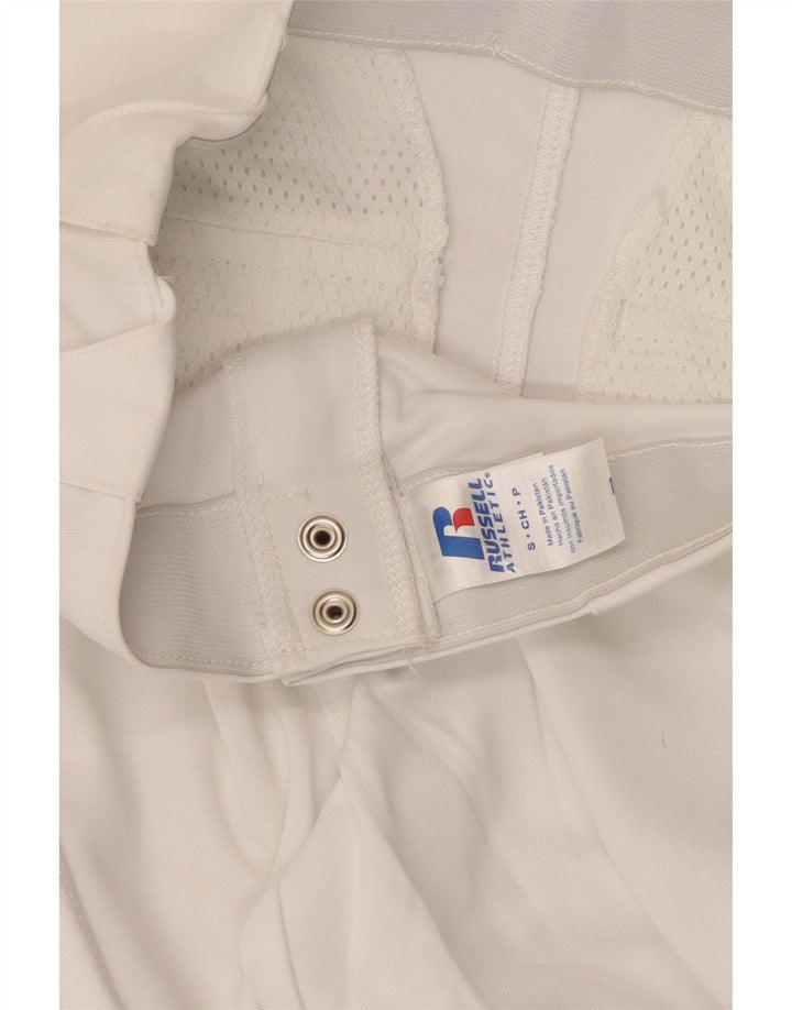 Russell Athletic Womens Joggers Capri Trousers Small W26 L17 White