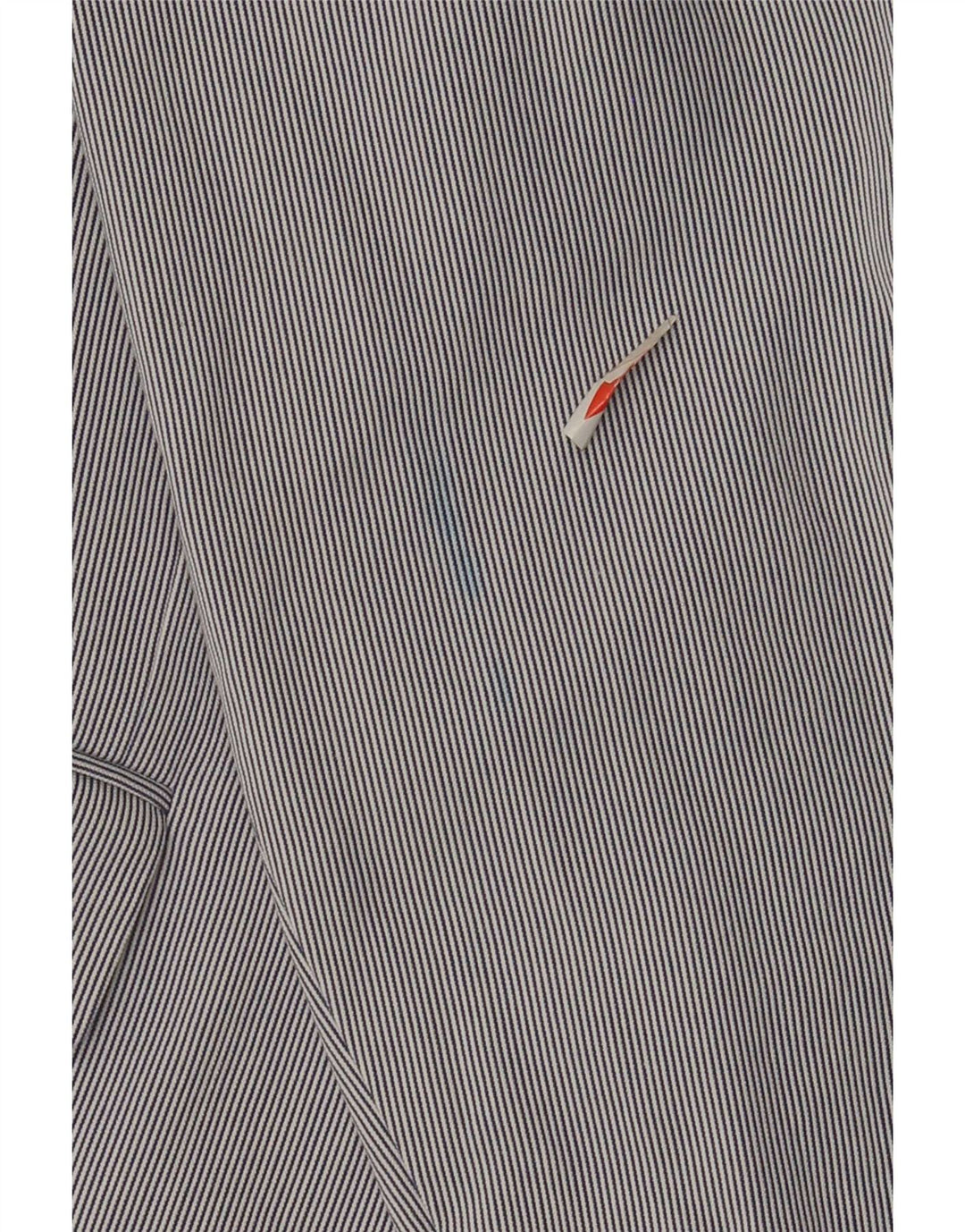 Tommy Hilfiger Mens 2 Button Blazer Jacket IT 50 Large Grey Pinstripe