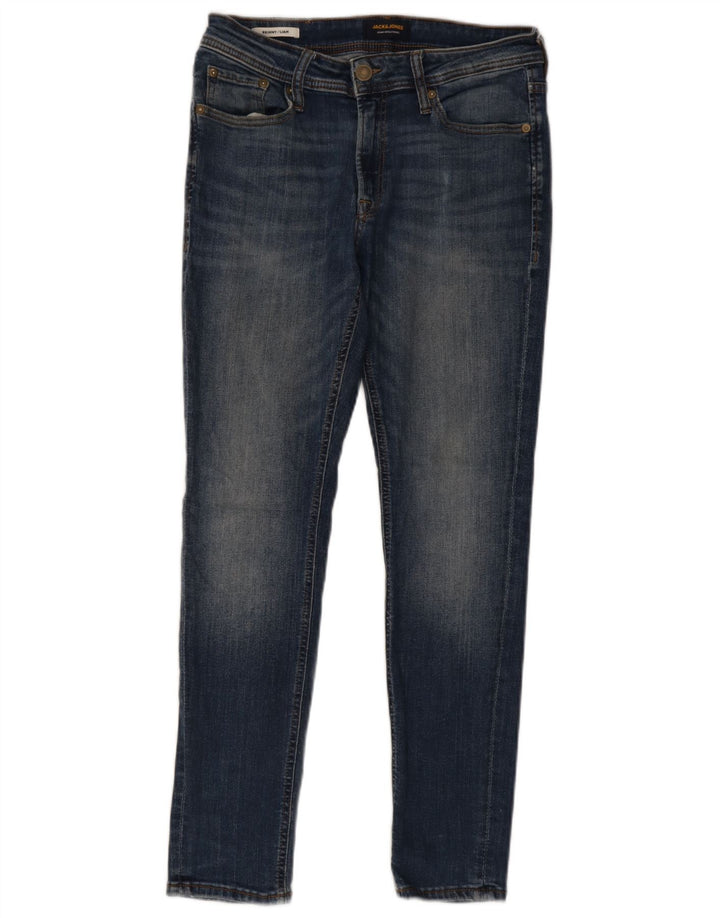 Jack & Jones Mens Liam Skinny Jeans W30 L30 Blue