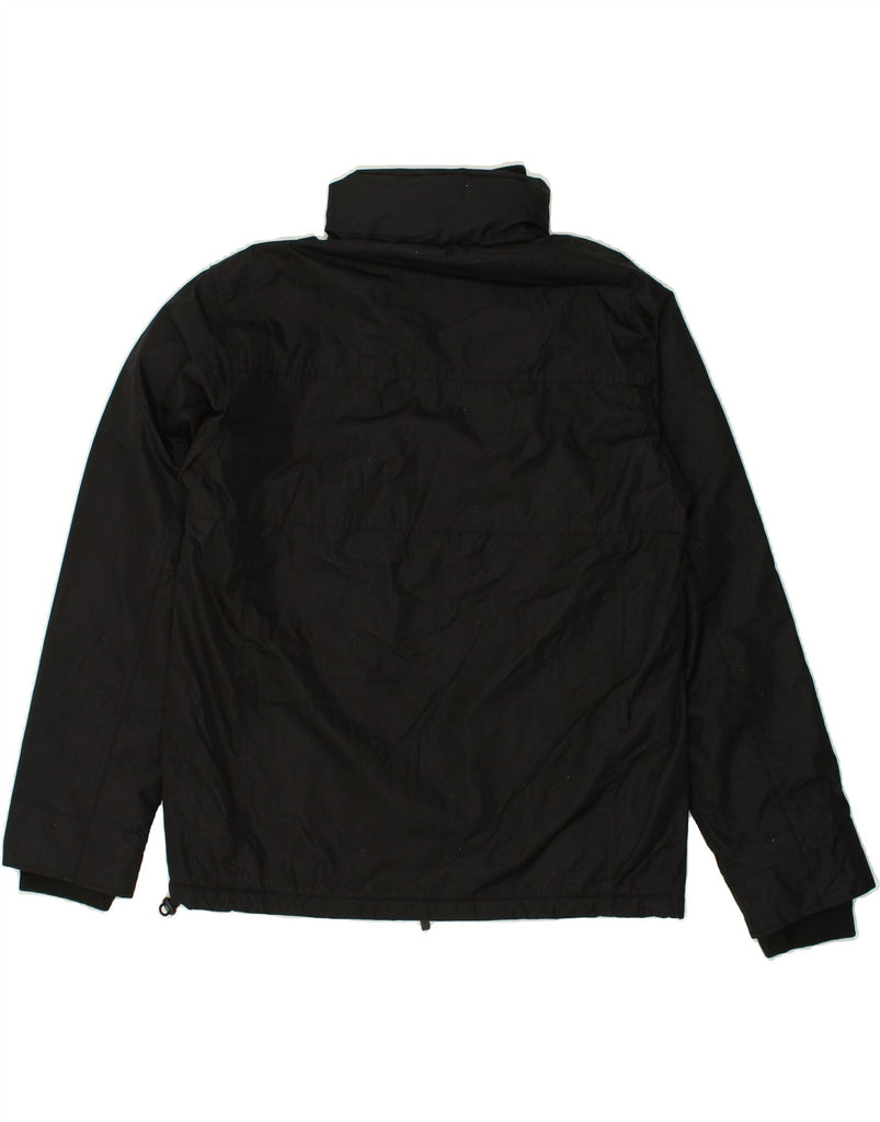 BENCH Mens Windbreaker Jacket UK 40 Large Black Polyester | Vintage Bench | Thrift | Second-Hand Bench | Used Clothing | Messina Hembry 