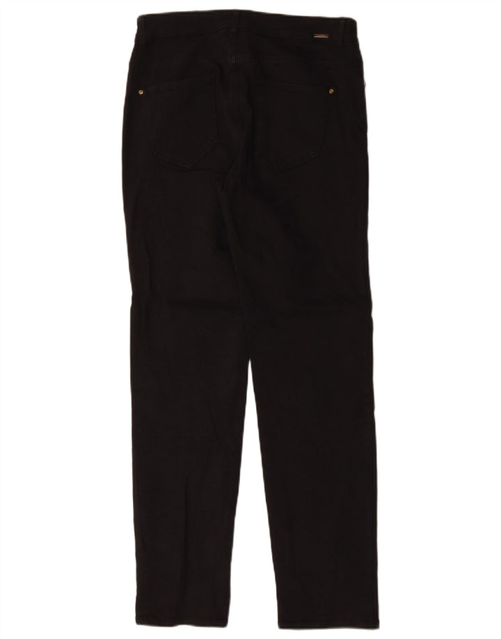 Zara Womens Straight Jeans EU 40 Medium W30 L30 Black Cotton