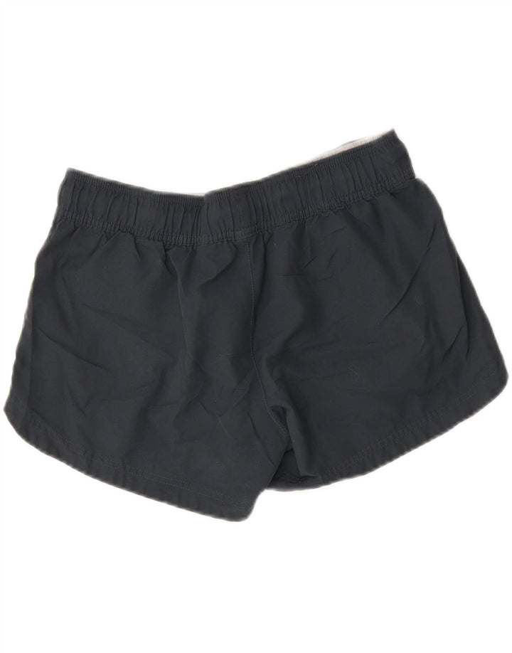 NIKE Womens Sport Shorts US 12/14 Large Navy Blue