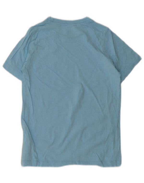 Nike Boys T-Shirt Top 10-11 Years Medium Blue Cotton