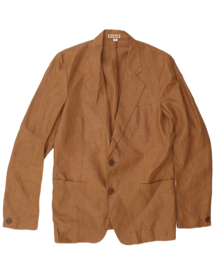 Vintage Mens Blazer Jacket UK 36 Small Brown